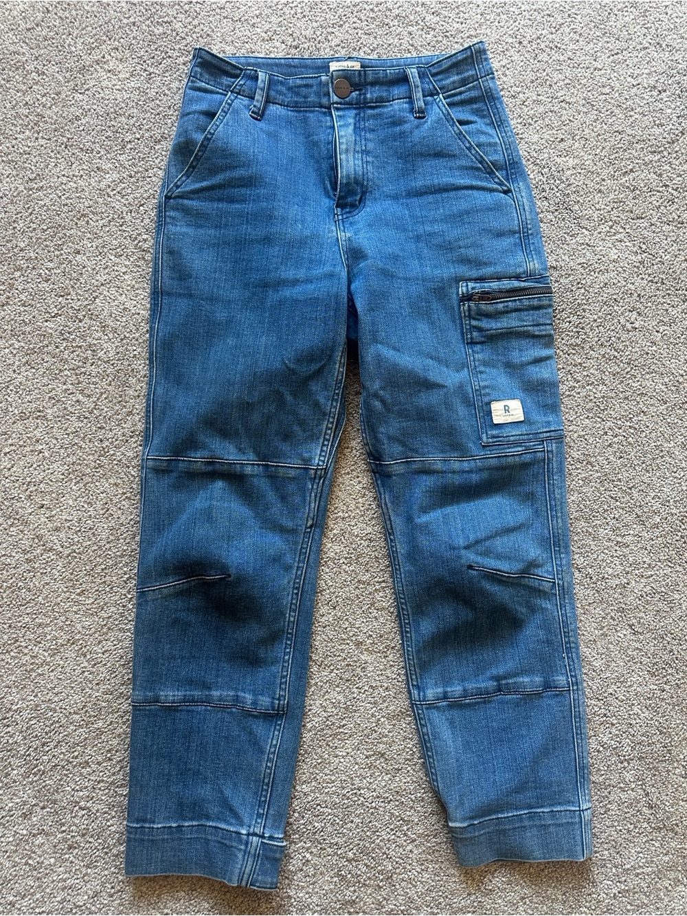 Ripton Women's Blue Utility Jeans